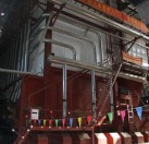 寧城光大熱力130T、65T往復(fù)爐排熱水爐